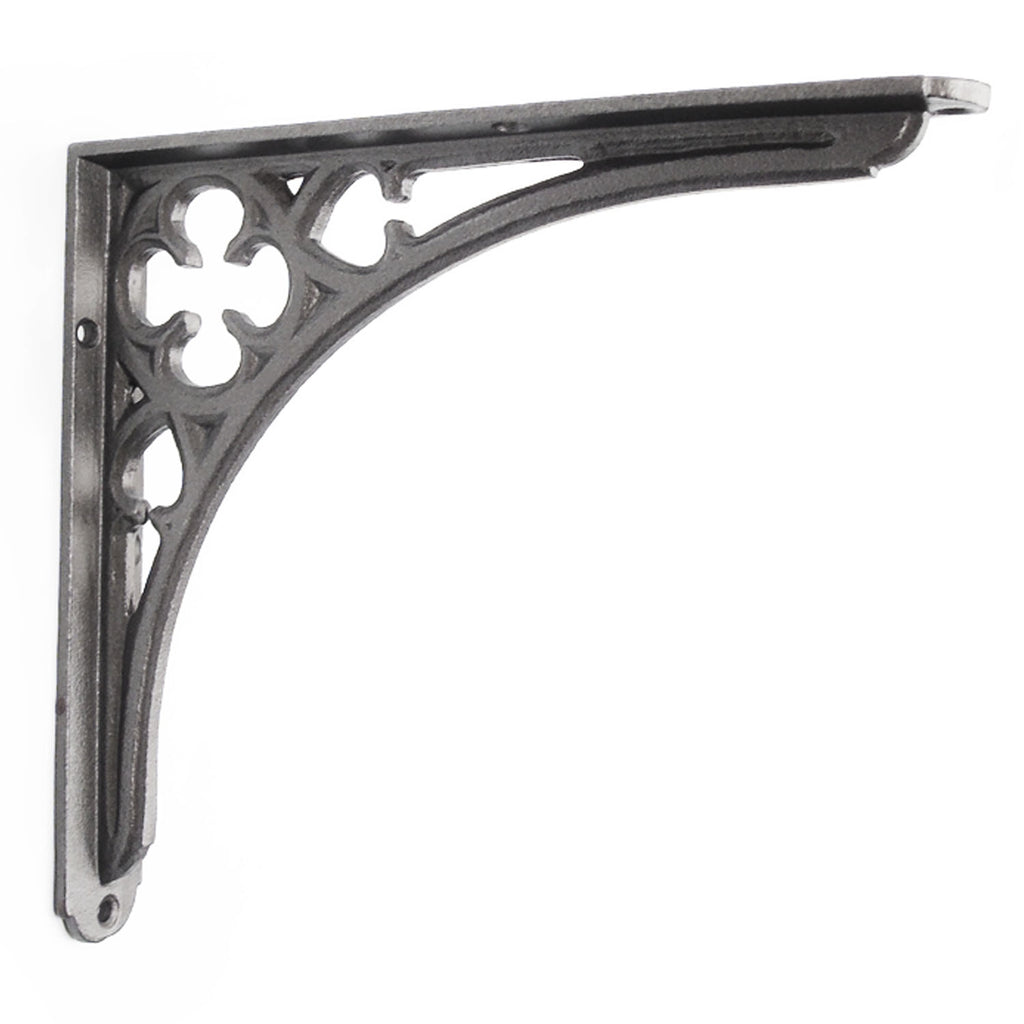 Vintage Gothic Period Cast Iron Metal Shelf Bracket