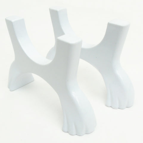 A Pair of Feet Supports for Traditional Cast Iron Column Radiators