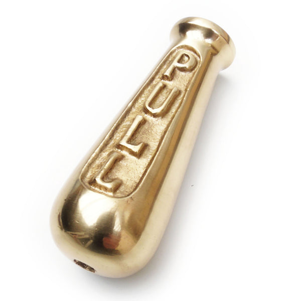 Solid Polished Brass Vintage Victorian Period Bathroom Light Switch Pull