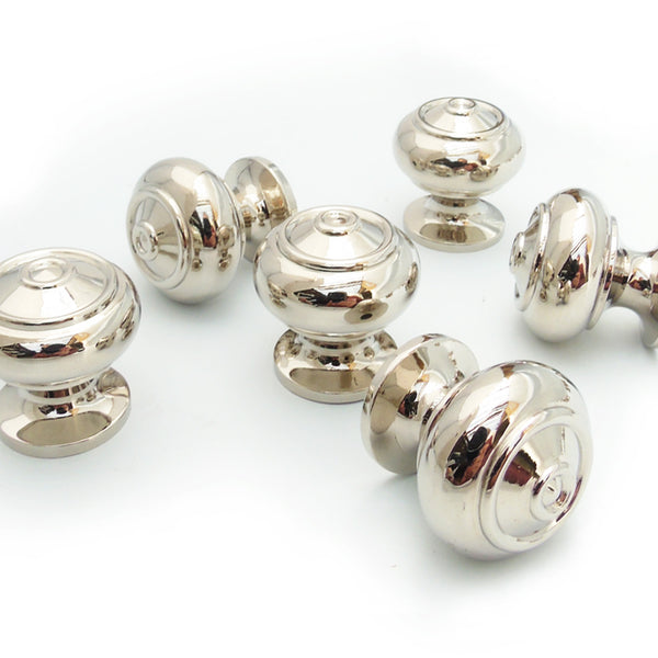 Bloxwich Antique Cabinet Kitchen Drawer Knobs Handles Polished Nickel