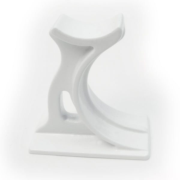 A Cast Iron Column Radiator Foot Feet Support Swan White