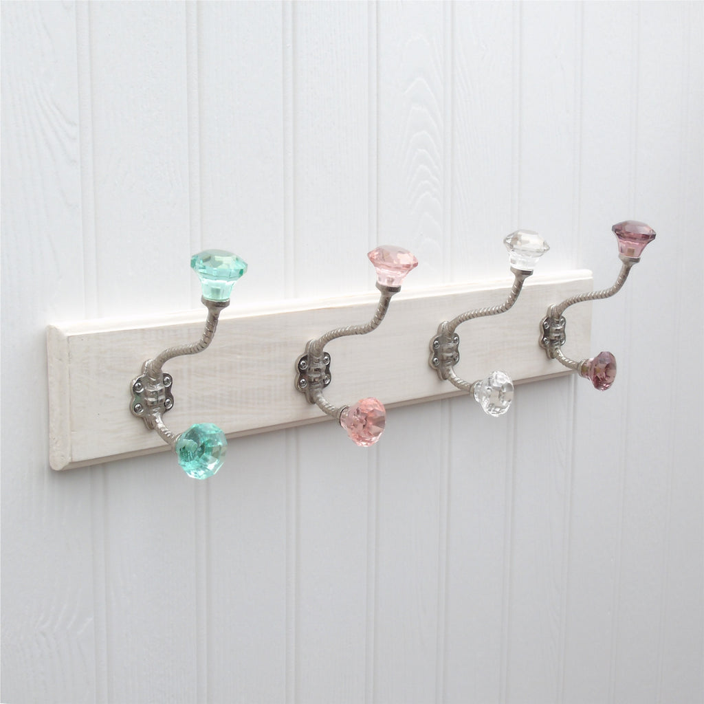 Vintage wall top coat hooks